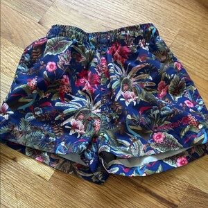OndadeMar Tropical Print Blue Swim Shorts - 6
